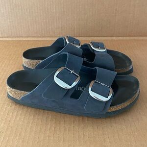 Birkenstock Arizona Big Buckle Midnight Navy Women's Sandals | EU 39, US 8-8.5
